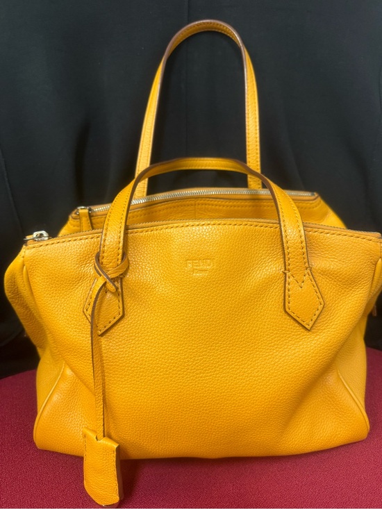 Fendi Handbags - Authentic Fendi Leather Handbag